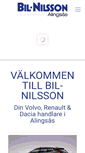 Mobile Screenshot of bilnilsson.com