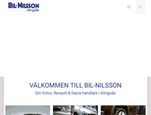 Tablet Screenshot of bilnilsson.com